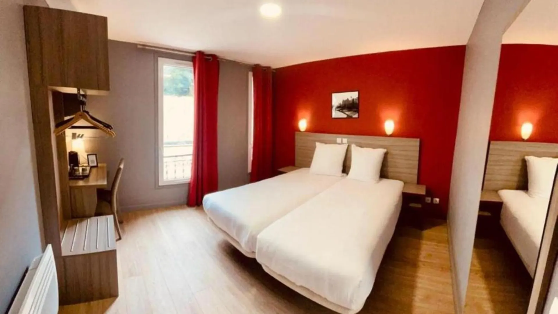 Hotel Hipotel Gambetta Republique Paříž